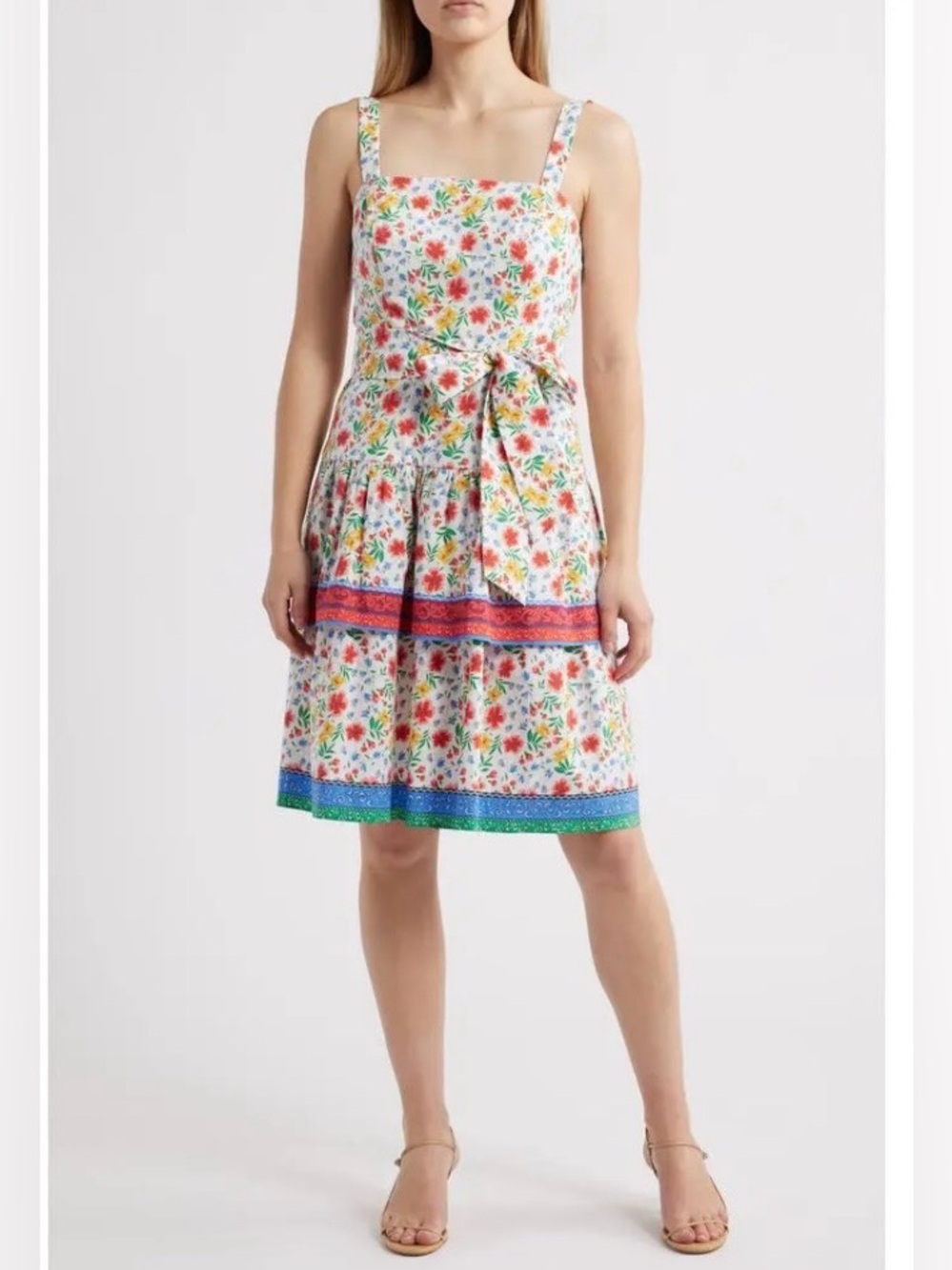 NWT Eliza J Floral Dress 2P